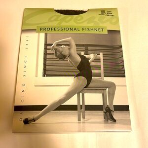 Capezio Professional Fishnet Black